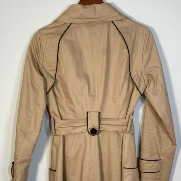 Soia &?Kyi Trench?Coat Sz M - Picture 7 of 14